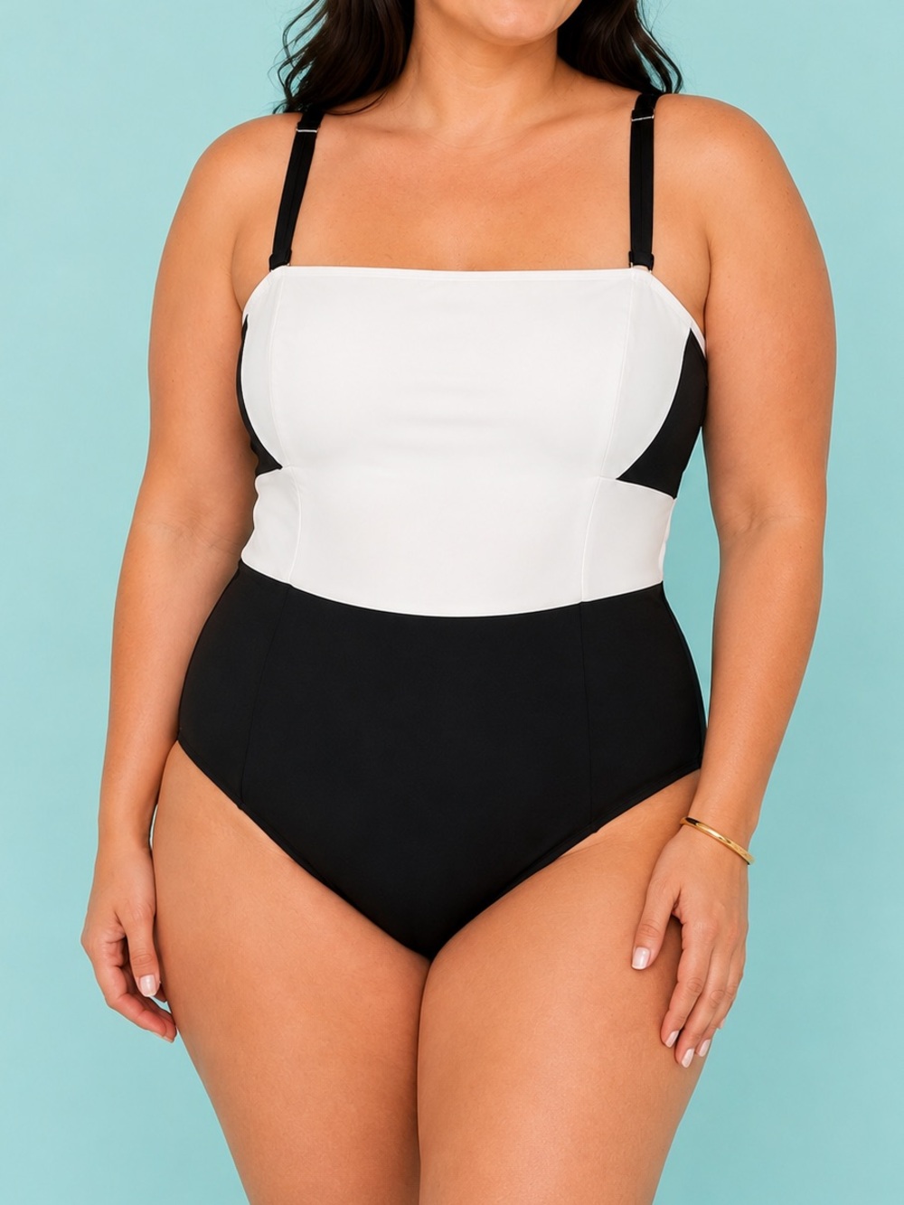 Summersalt The Sunbather One Piece Swimsuit Sea Urchin White Sand 14